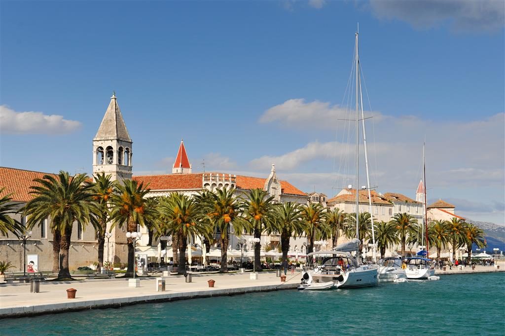 Trogir port miejski