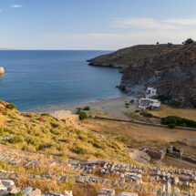 starozytne miasto karthea na wyspie kea