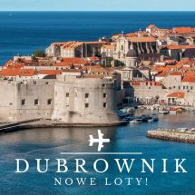 Nowe loty do dubrownika