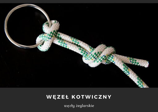 węzeł kotwiczny - węzły żeglarskie