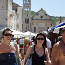 Chorwacja Hvar turyści