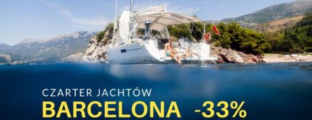 Czarter jachtów w Hiszpanii. Barcelona -33%