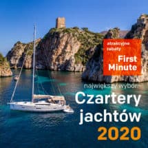 Czartery jachtów 2020 rabaty First Minute