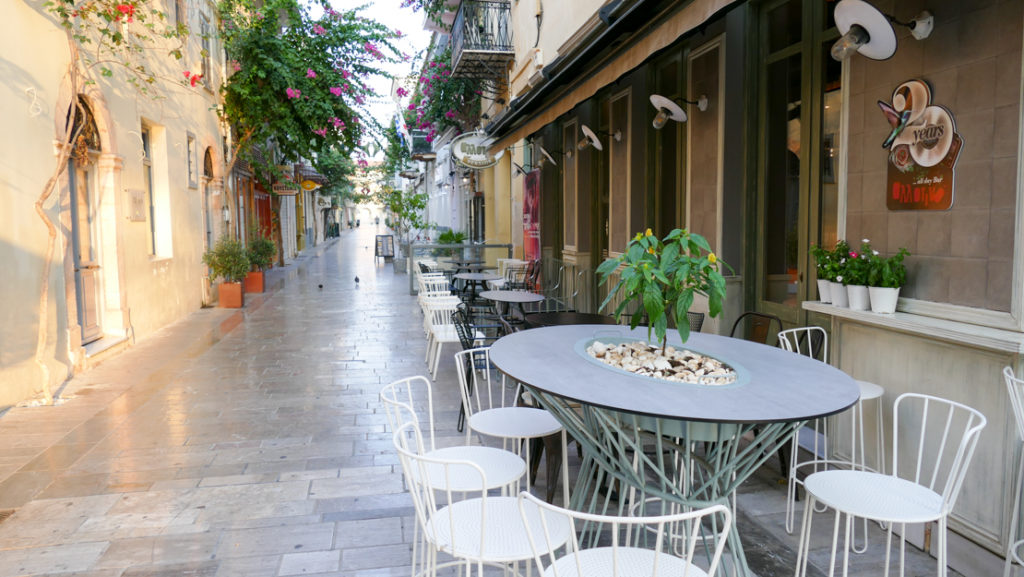 Stare Miasto w Nafplio zaułki