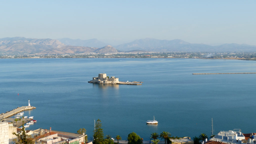 Twierdza Bourtzi Nafplio