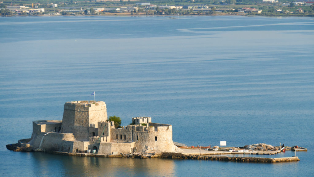 Twierdza Bourtzi Nafplio