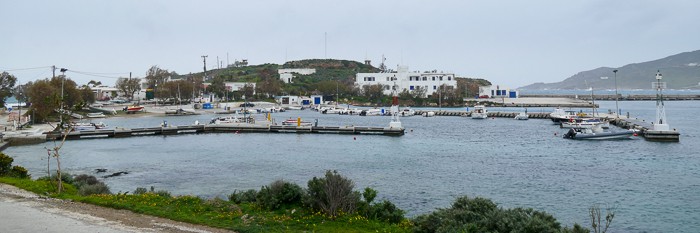 Port Posidhonia wyspa Syros