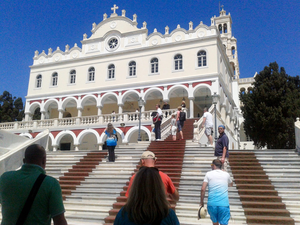 Kościół Panagia Evangelistria na wyspie Tinos