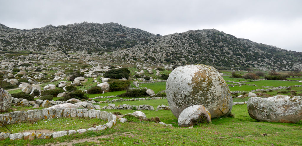 głazy w Volax - Tinos