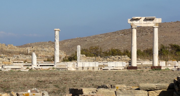 Delos ruiny 