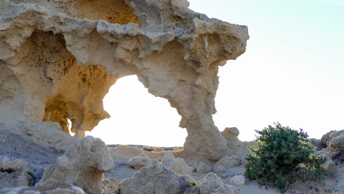 sarakiniko formacje skalne