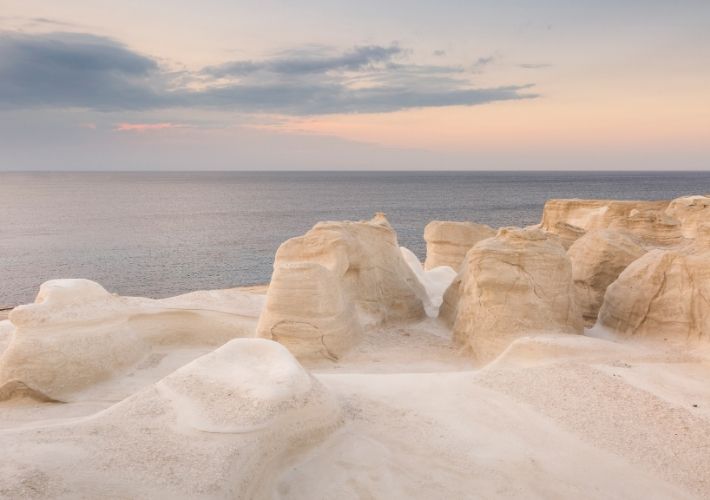 sarakiniko białe skały