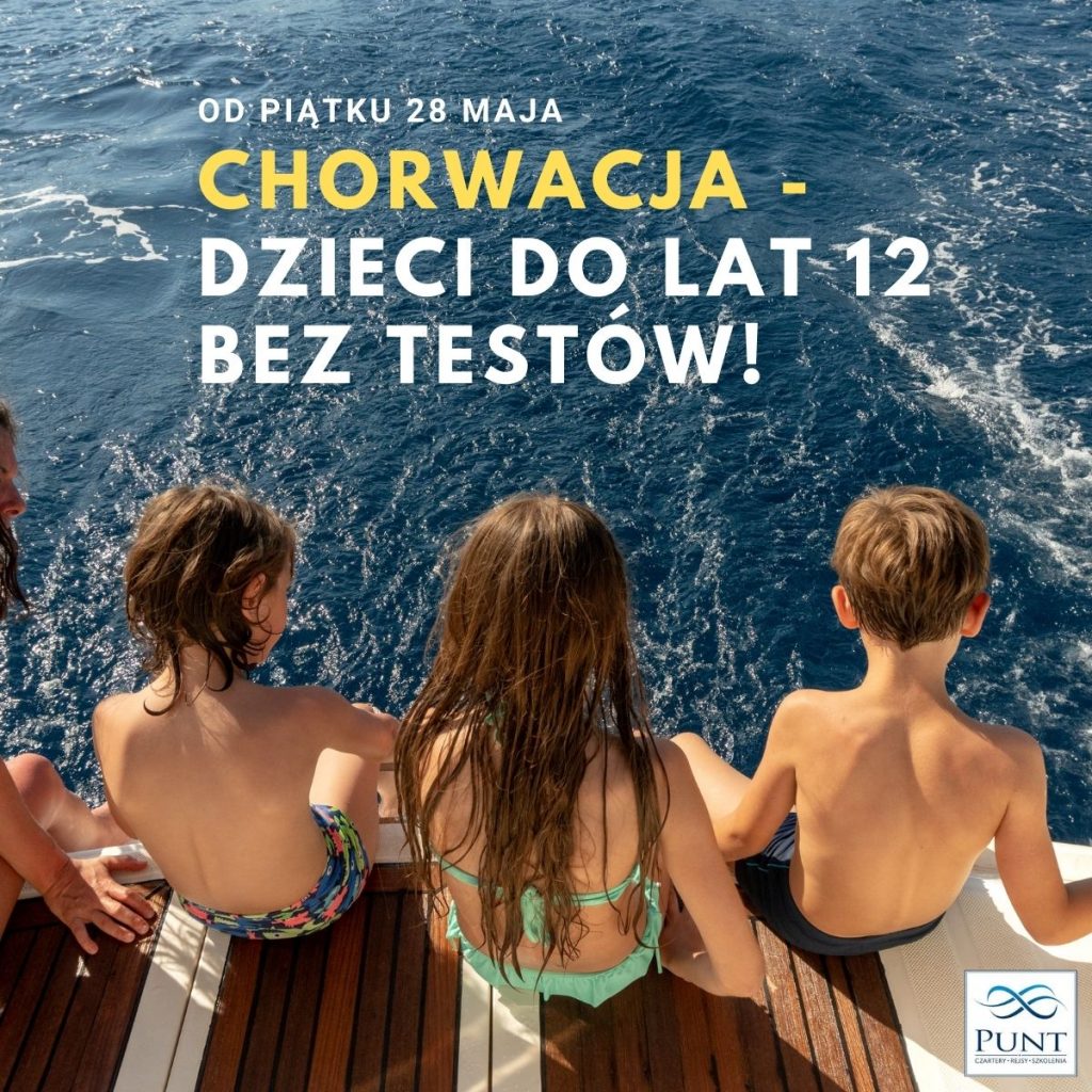 dzieci na jachcie