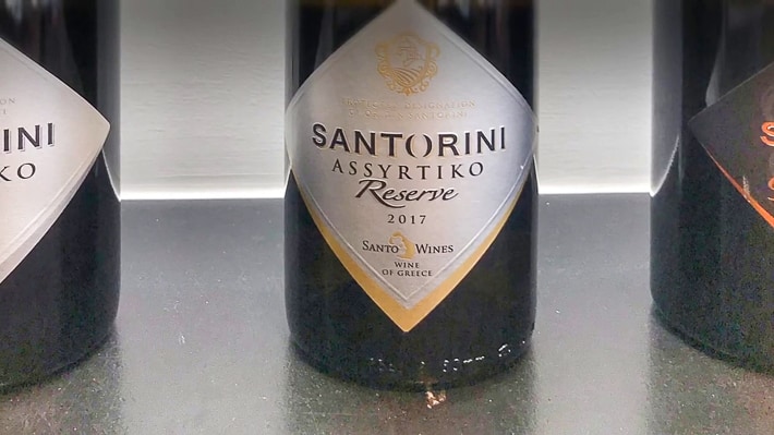 wino z Santorini