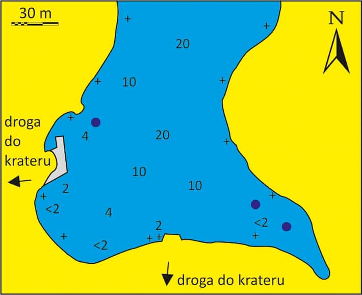 Nea Kameni mapka