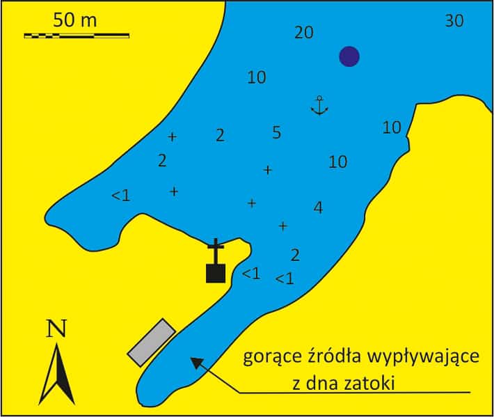 Palea Kameni mapka