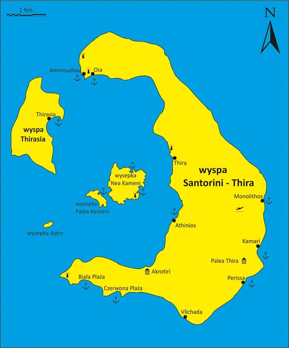 Thira mapka