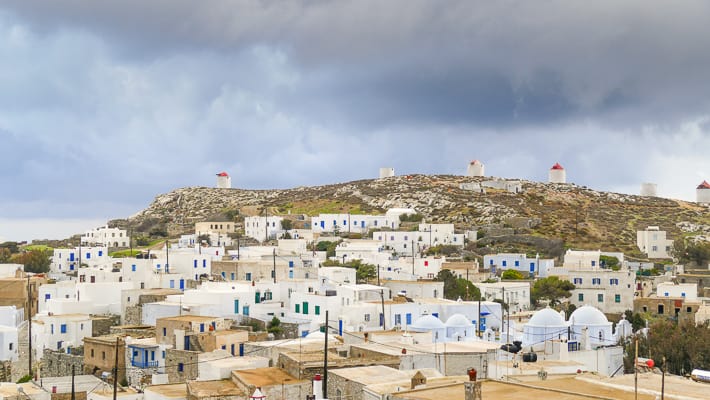 panorama Chory na Amorgos