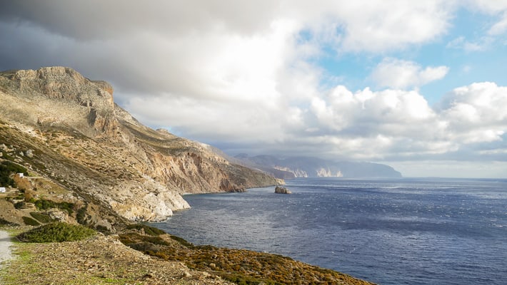 wschodnie wybrzeże Amorgos