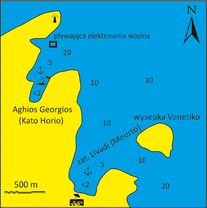 mapka Aghios Giorgios Livadi