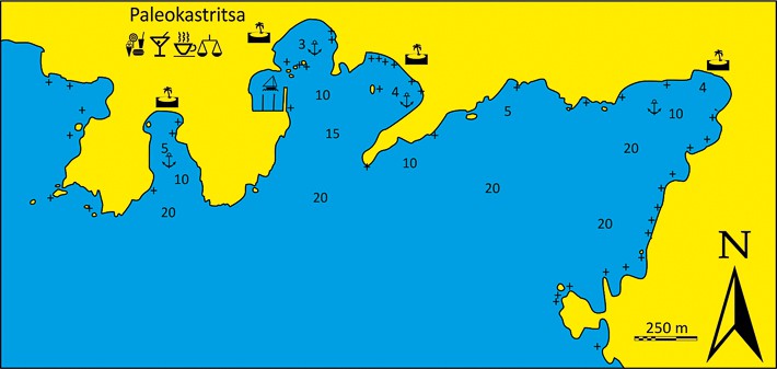 zatoka Paleokastritsa na Korfu