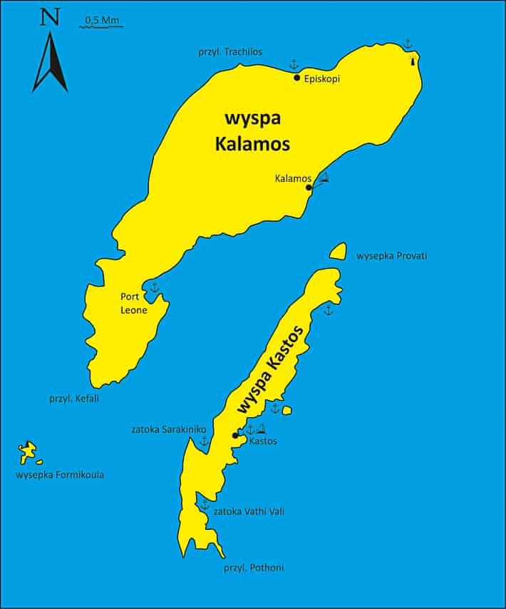 wyspa Kalamos i Kastos