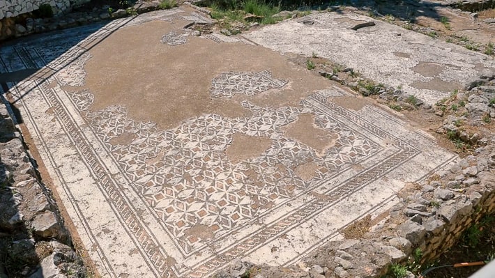 mozaiki kefalonia Aghia Eufimia
