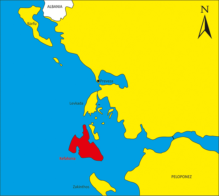 kefalonia morze jońskie