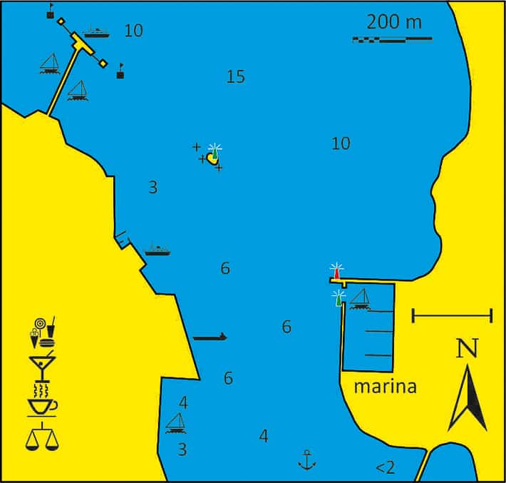 mapka Argostoli Kefalonia