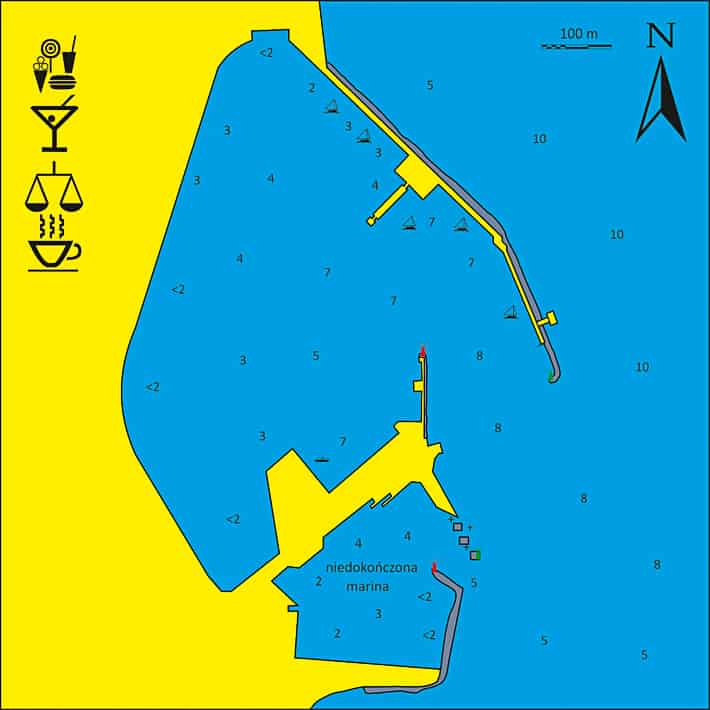 port na Zakynthos mapka