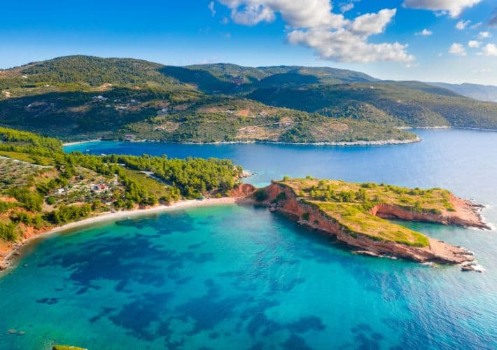 Zatoka i plaża Kokkinokastro