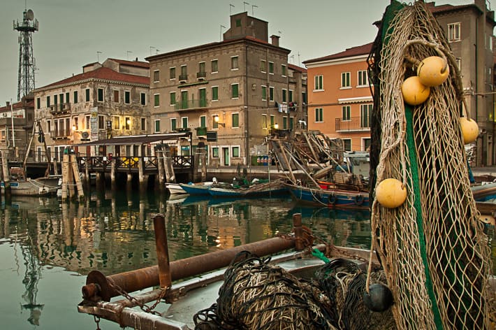 Chioggia w porcie rybackim