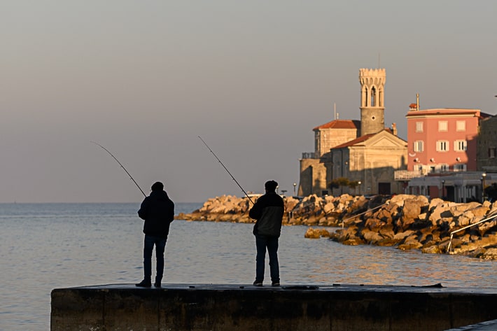 piran wędkarze