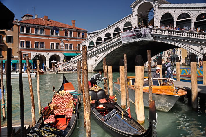 most rialto w Wenecji