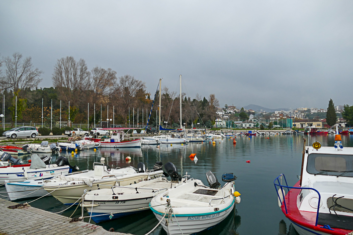 Nea Anchialos port