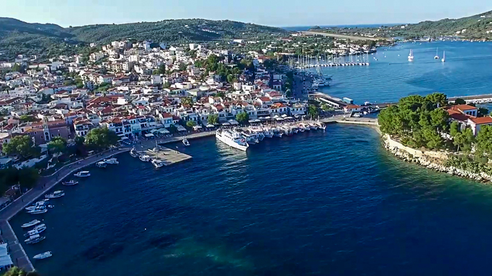 stary port Skiathos