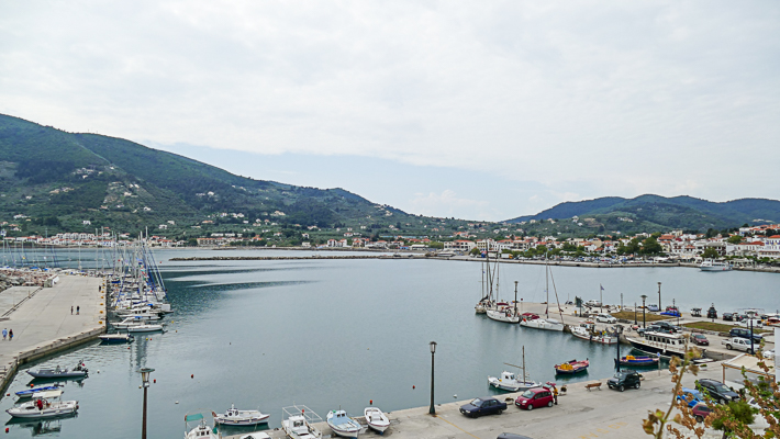 Skopelos port