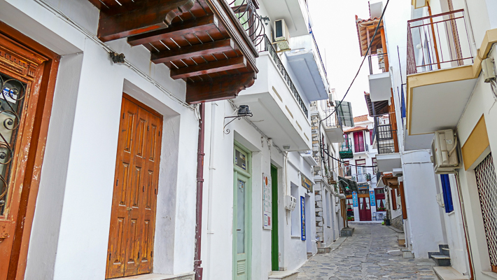 Skopelos architektura