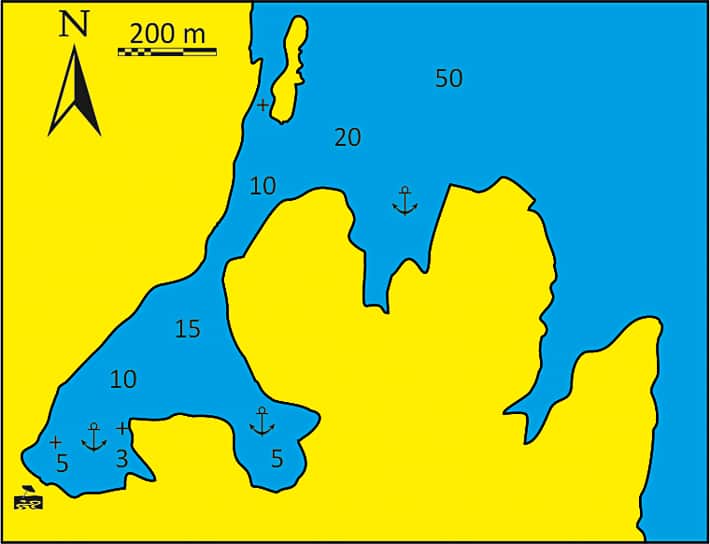 Kyra panaghia Zatoka Planitis mapka