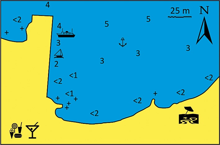 Mapa Port Kamiros