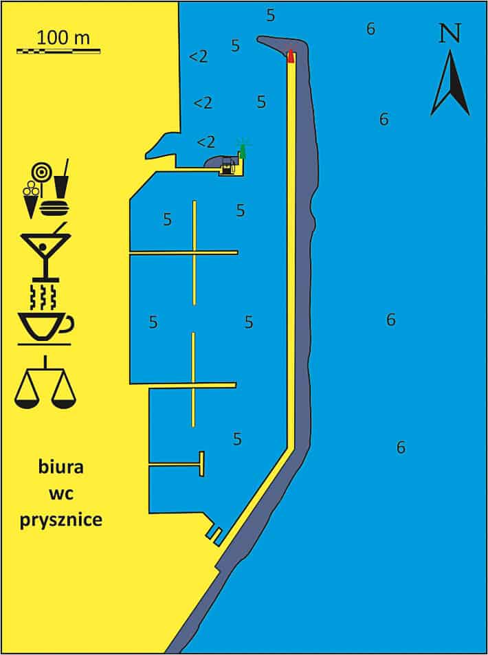 mapka Rodos Marina