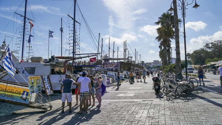 Nadmorska promenada na Kos