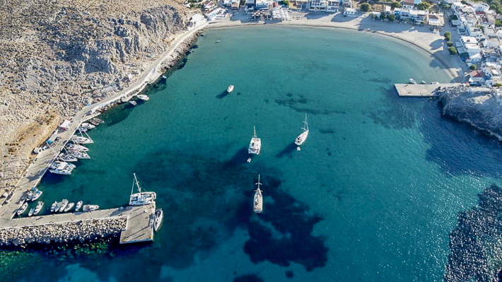 port i zatoka Pserimos