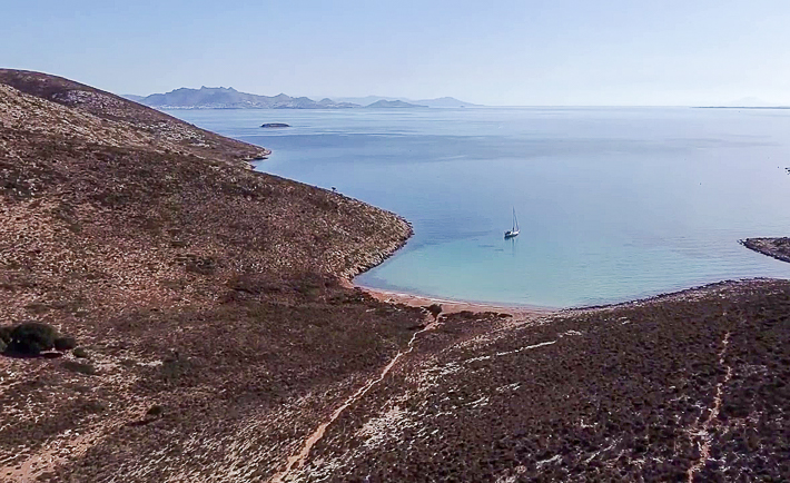 zatoka Vathy wyspa Pserimos