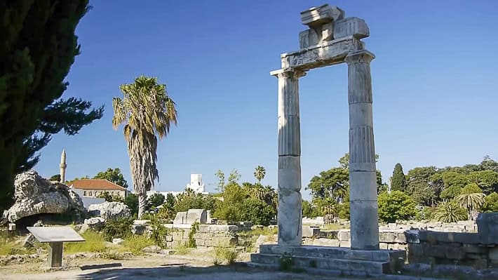 starożytna Agora w Kos
