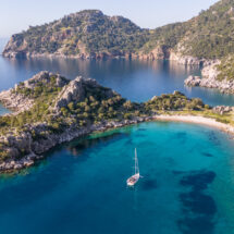 zatoka Gerbekse widok z góry