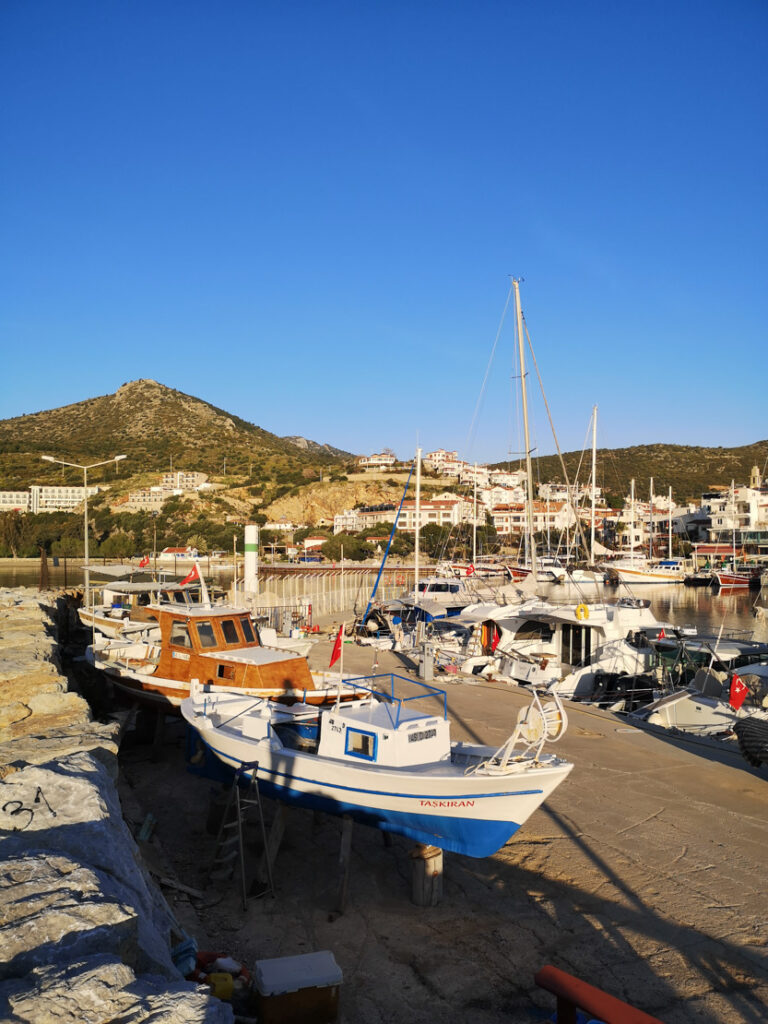 Datca port łodzie rybackie