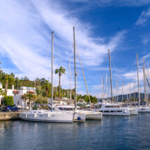 Marmaris marina Netsel Miknatis jacht