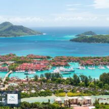 marina Eden Island na wyspie Mahe Seszele