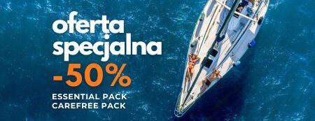 promocja -50% pakiety czarterowe na jachty